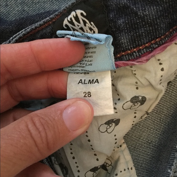 Mavi Alma crop jeans size 28 with stretch - Picture 6 of 6